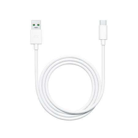 (Cable Only) Original OPPO VOOC UK Three Pin 4A Fast Adapter Charger AK779GB USB C D287 Cable