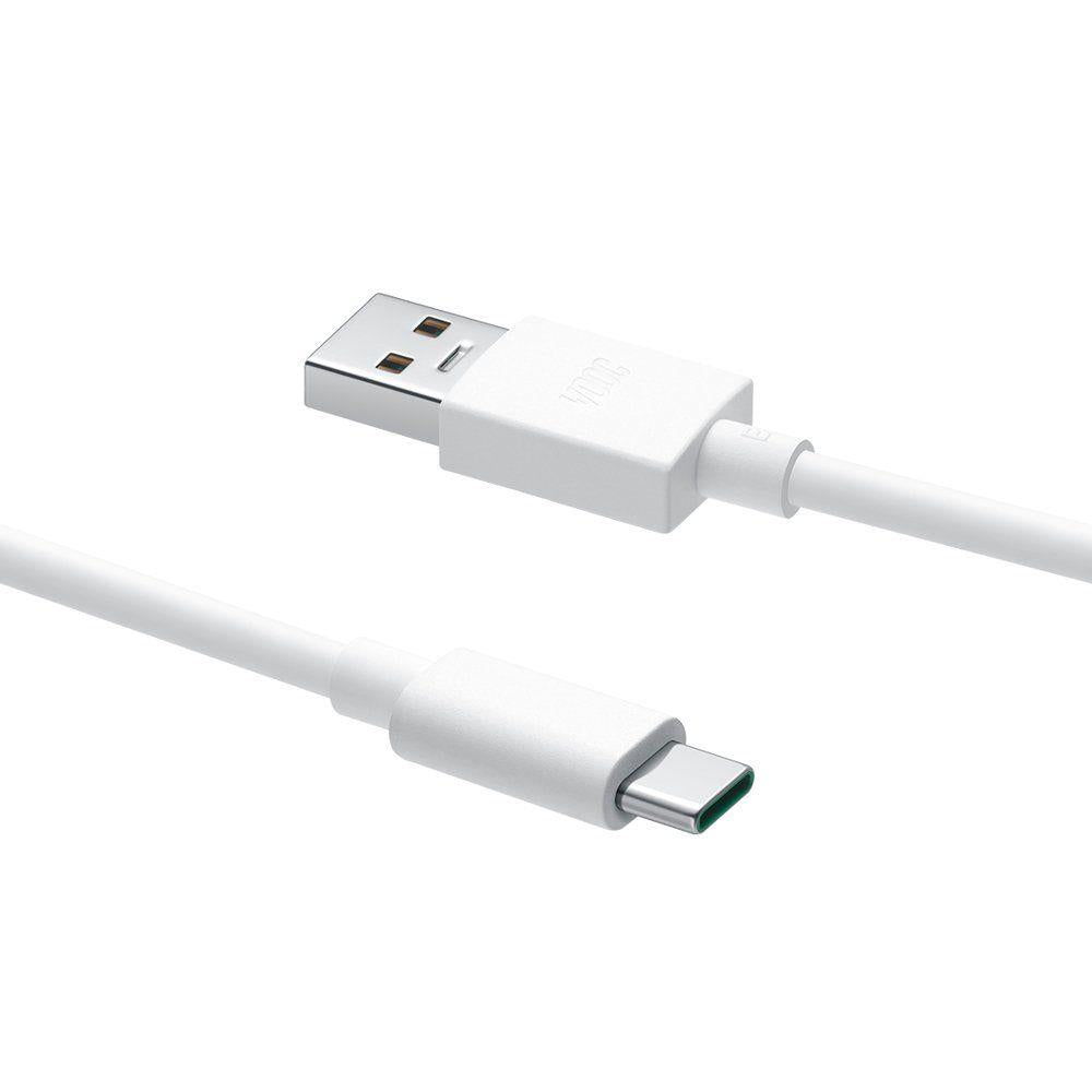 (Cable Only) Original OPPO VOOC UK Three Pin 4A Fast Adapter Charger AK779GB USB C D287 Cable